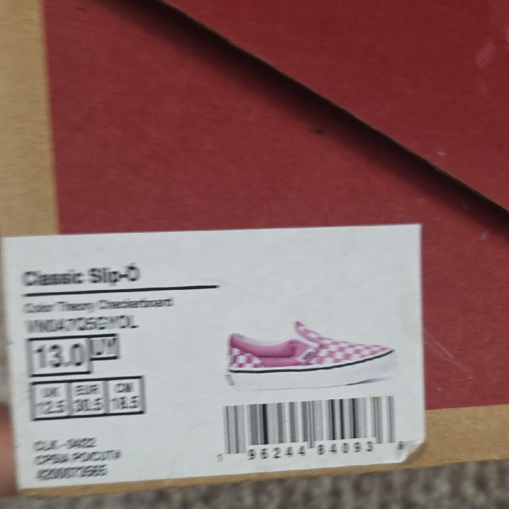 Vans Pink Slip-On Sneakers
